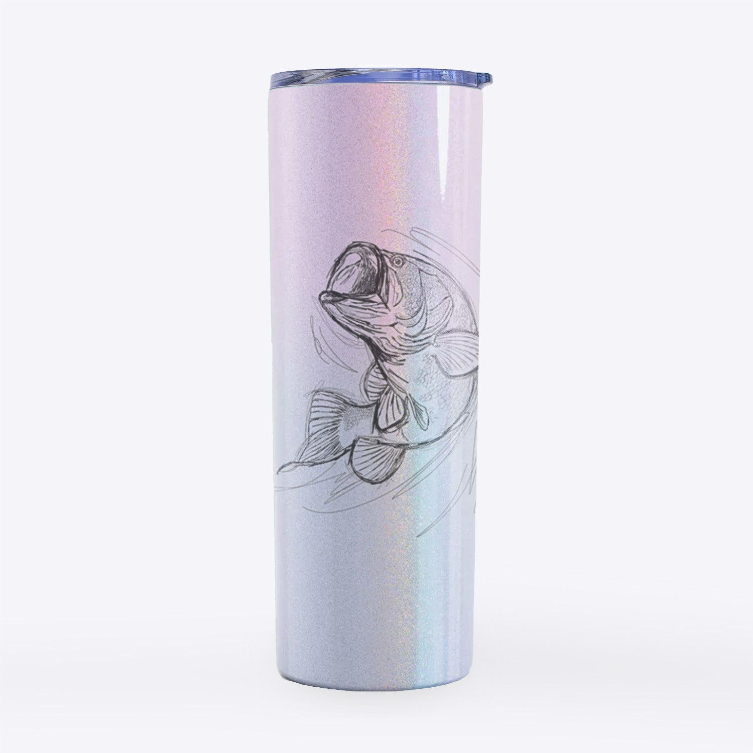 Largemouth Bass Fish - Micropterus salmoides - 20oz Skinny Tumbler