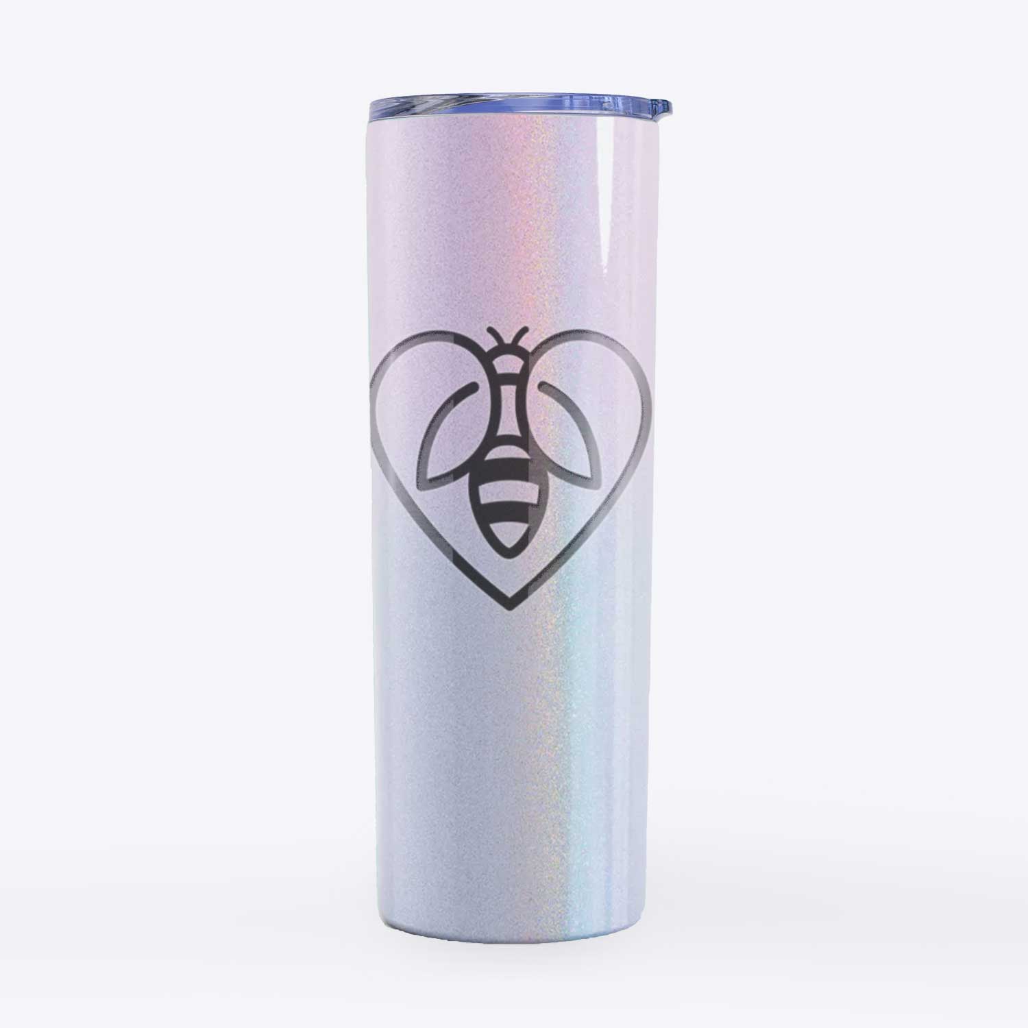 Bee Heart Icon - 20oz Skinny Tumbler