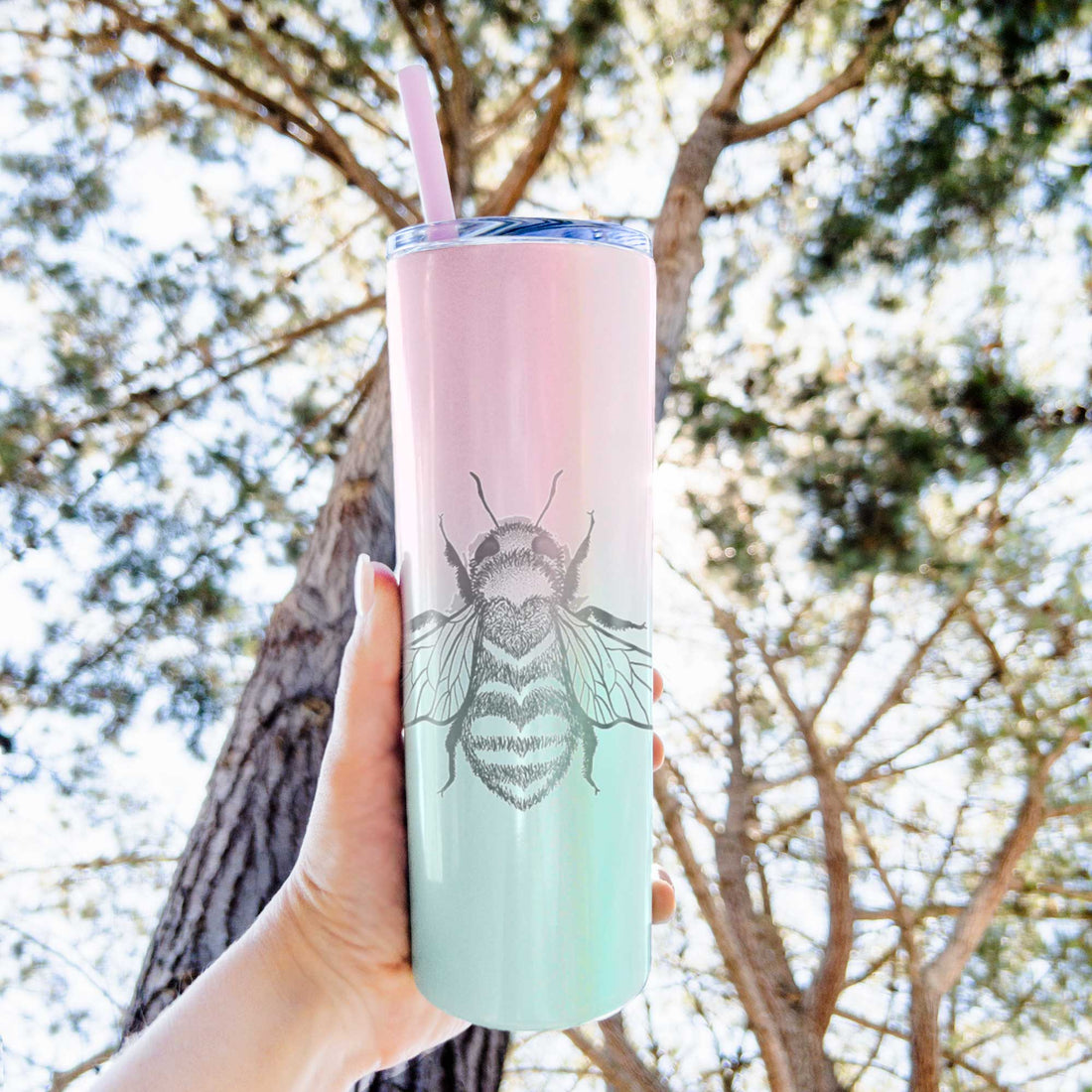 Bee Love - 20oz Skinny Tumbler