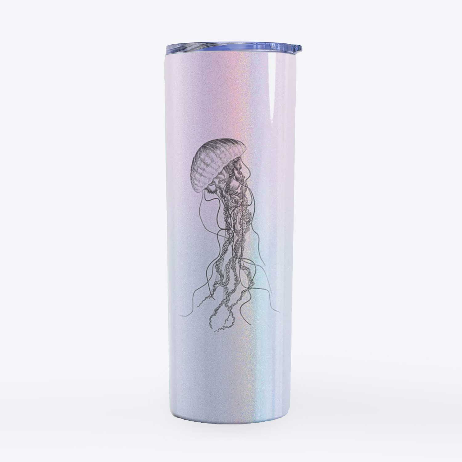 Black Sea Nettle Jellyfish - Chrysaora achlyos - 20oz Skinny Tumbler