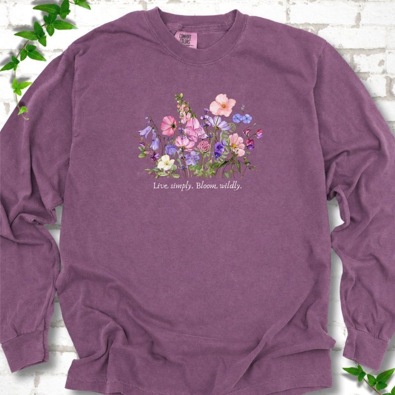 Bloom Wildly LS T-Shirt