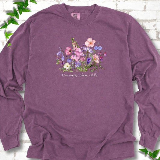 Bloom Wildly LS T-Shirt