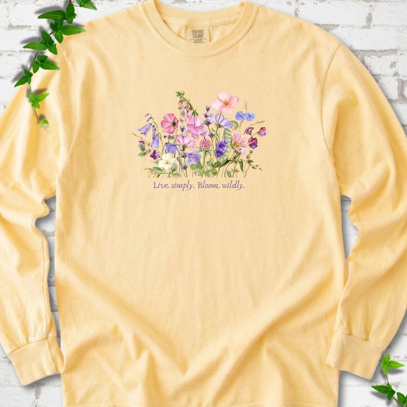 Bloom Wildly LS T-Shirt