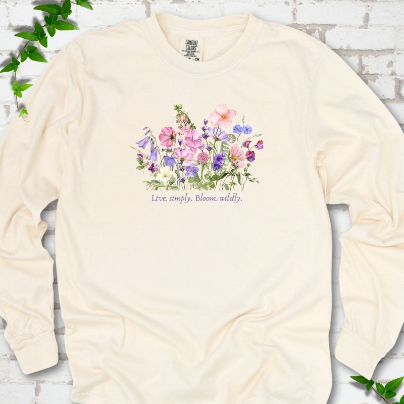 Bloom Wildly LS T-Shirt