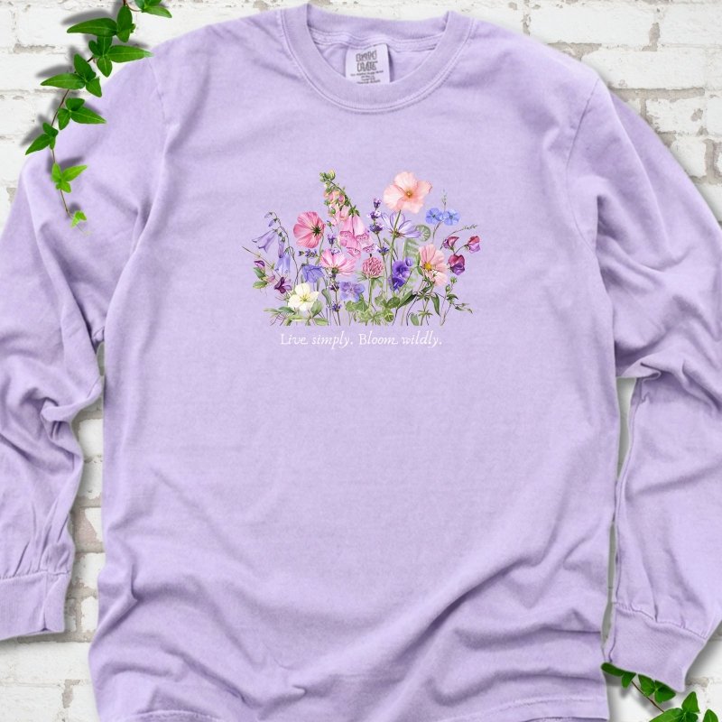 Bloom Wildly LS T-Shirt