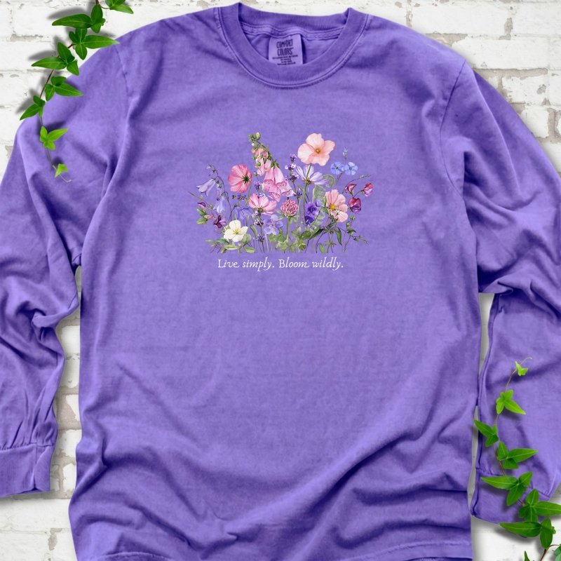 Bloom Wildly LS T-Shirt