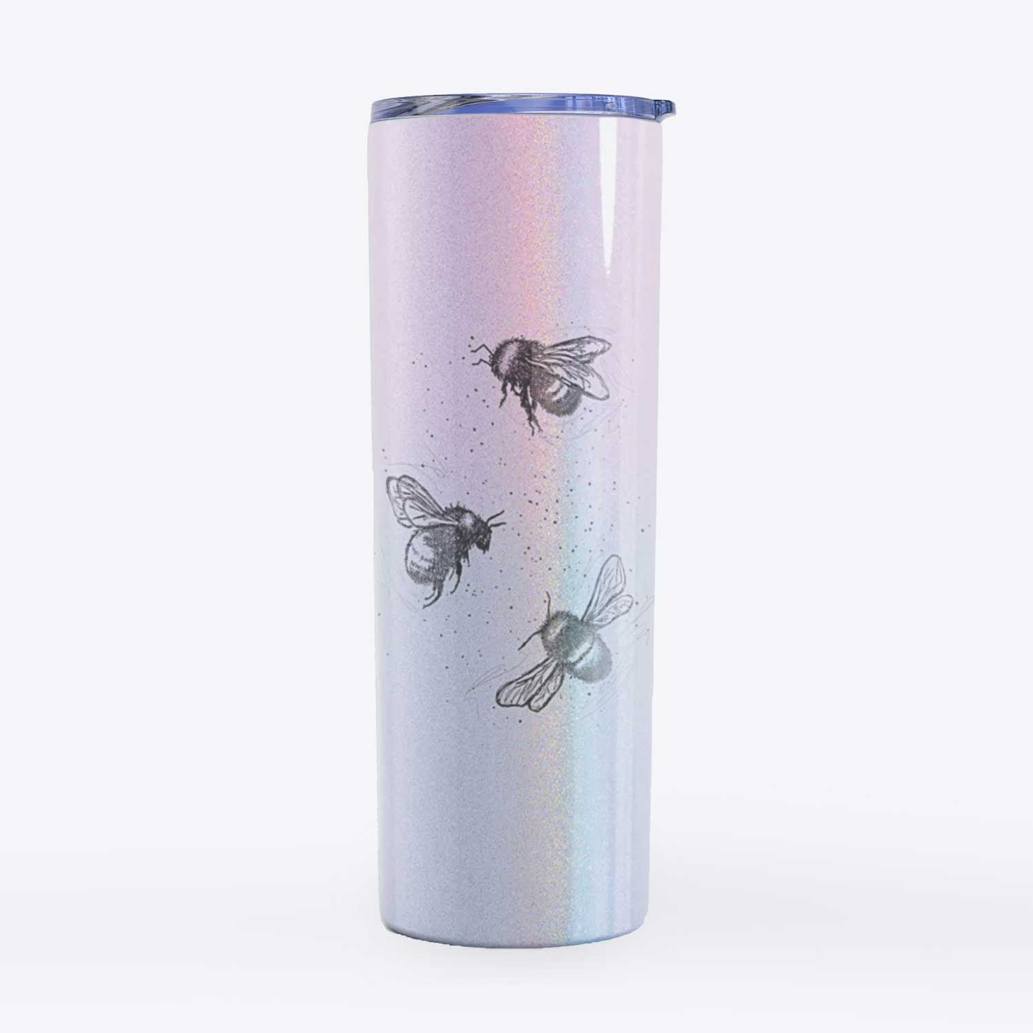 American Bumblebee Trio - Bombus Pensylvanicus - 20oz Skinny Tumbler