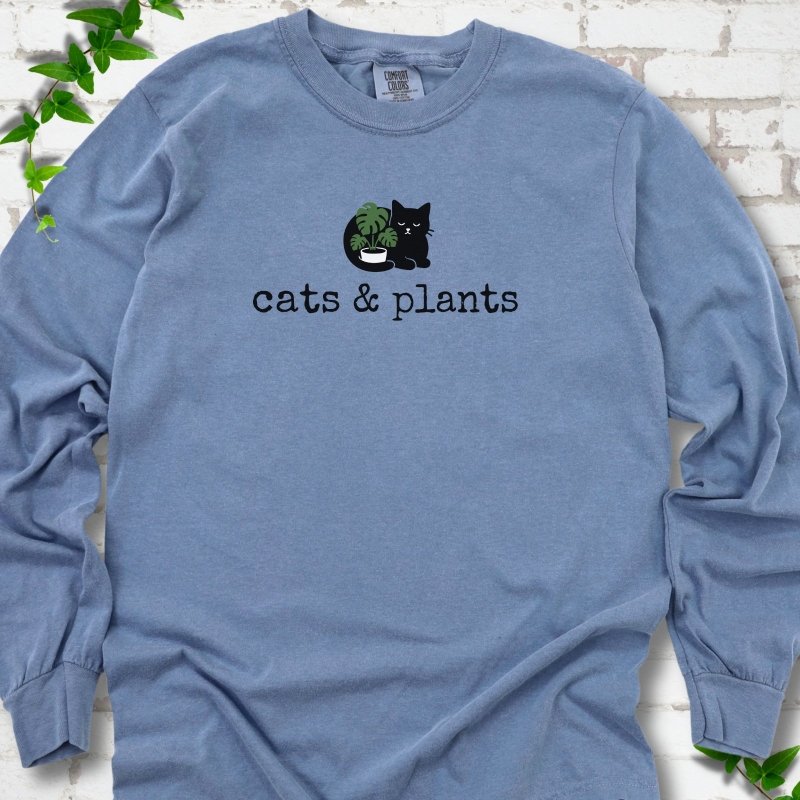 Cats & Plants LS T-Shirt