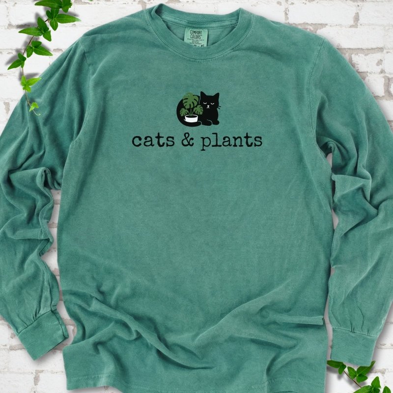Cats & Plants LS T-Shirt