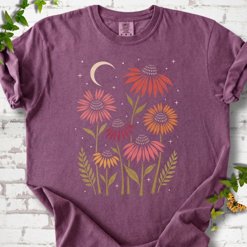 Celestial Coneflowers T-Shirt
