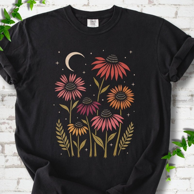Celestial Coneflowers T-Shirt