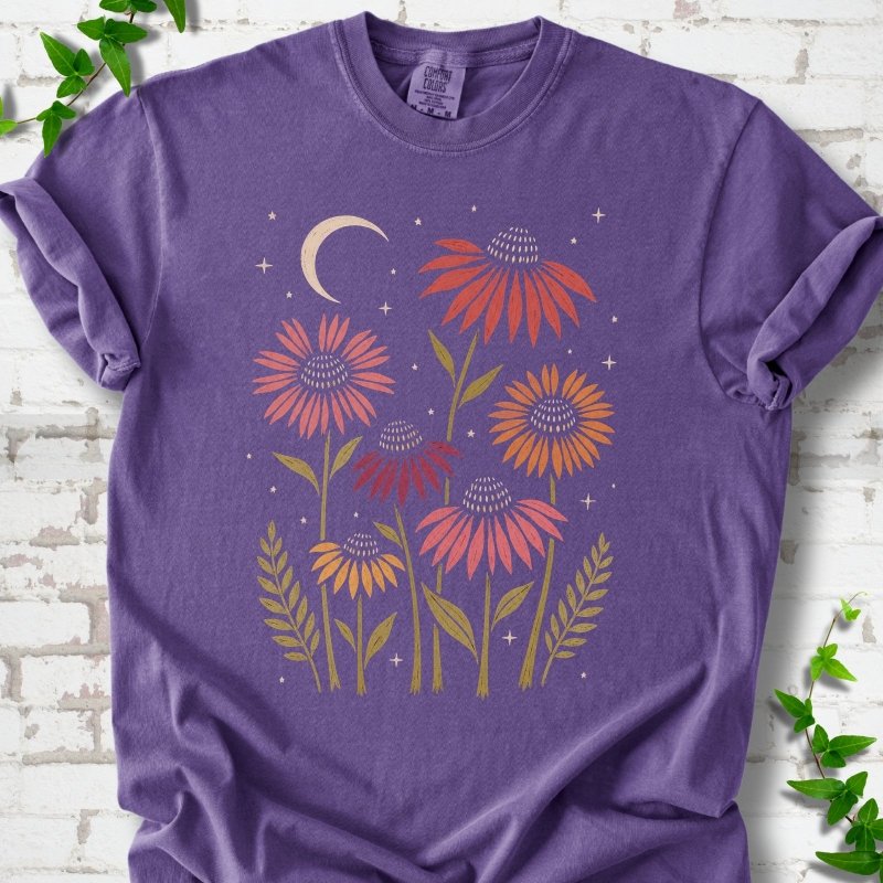 Celestial Coneflowers T-Shirt