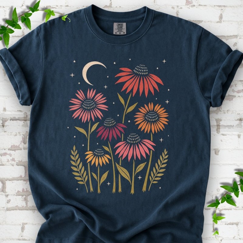 Celestial Coneflowers T-Shirt