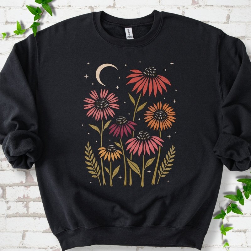 Celestial Coneflowers Sweatshirt