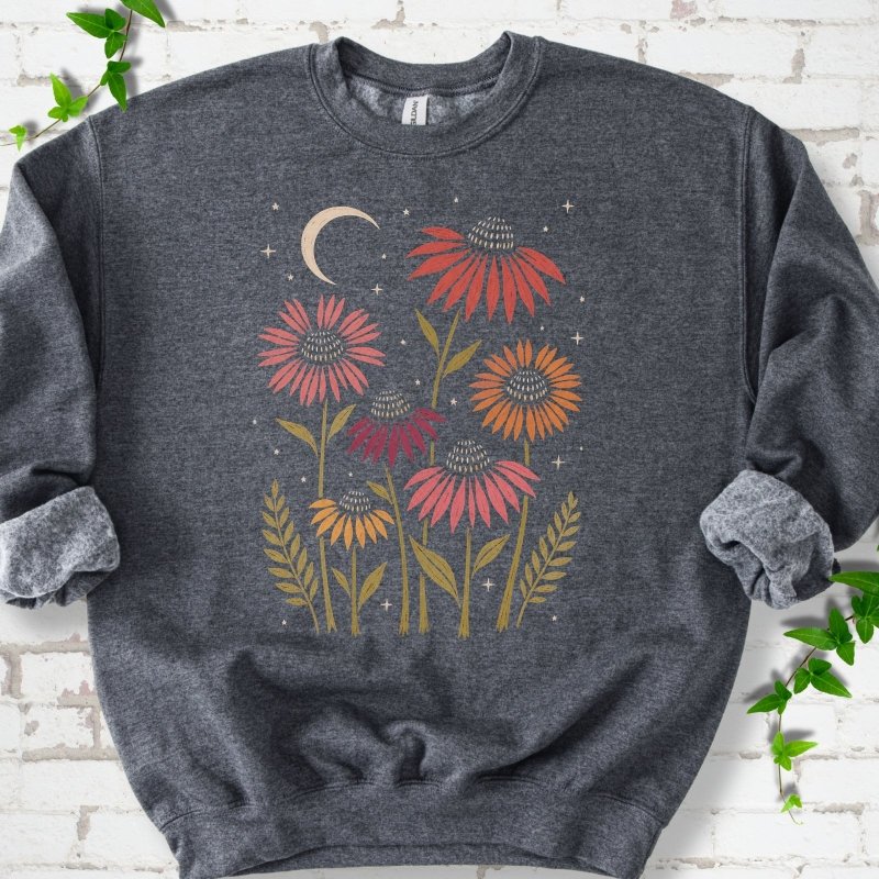 Celestial Coneflowers Sweatshirt