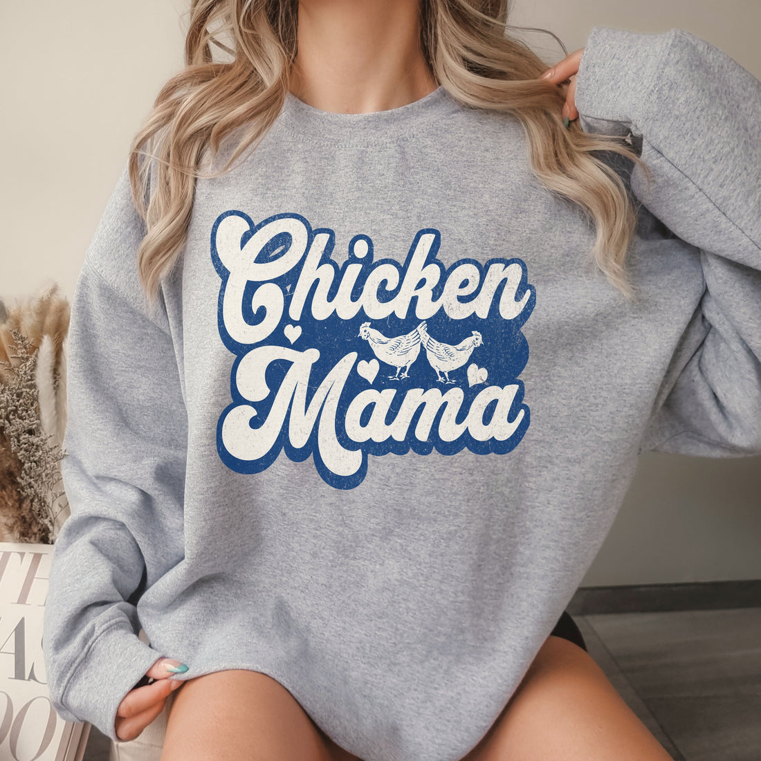 Chicken Mama Crew Sweatshirt