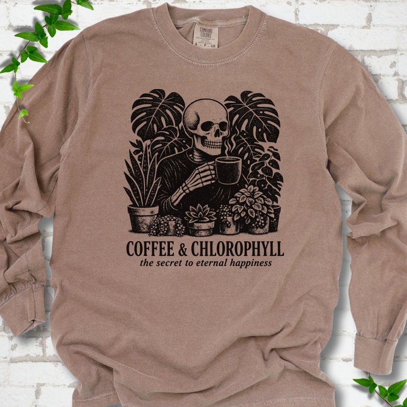 Coffee & Chlorophyll LS T-Shirt