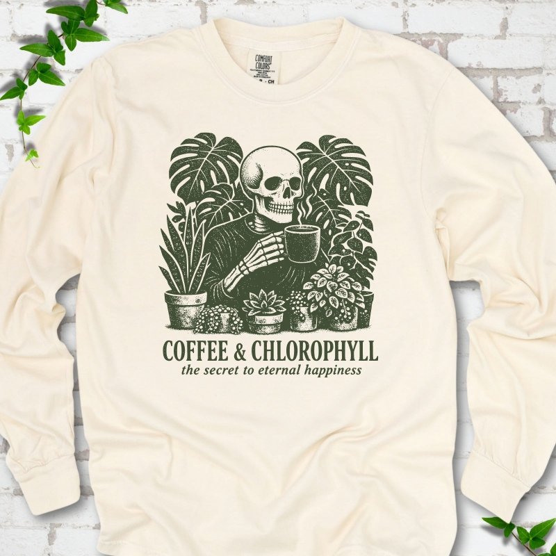 Coffee & Chlorophyll LS T-Shirt