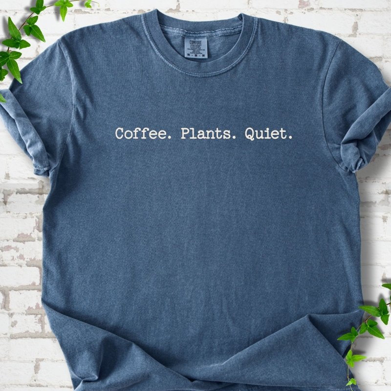 Coffee Plants Quiet T-Shirt