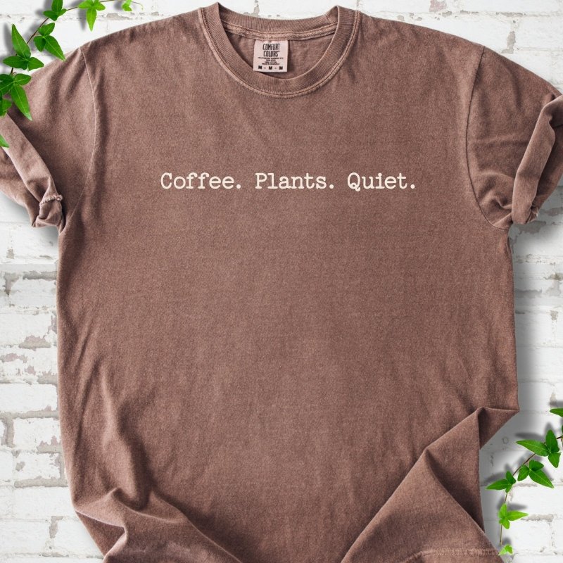 Coffee Plants Quiet T-Shirt