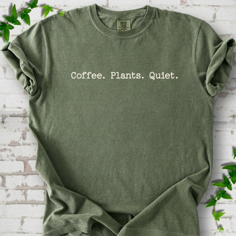 Coffee Plants Quiet T-Shirt