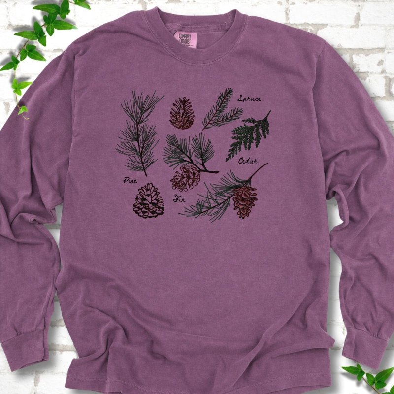 Cones & Conifers LS T-Shirt