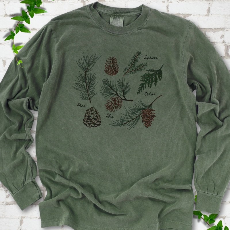 Cones & Conifers LS T-Shirt