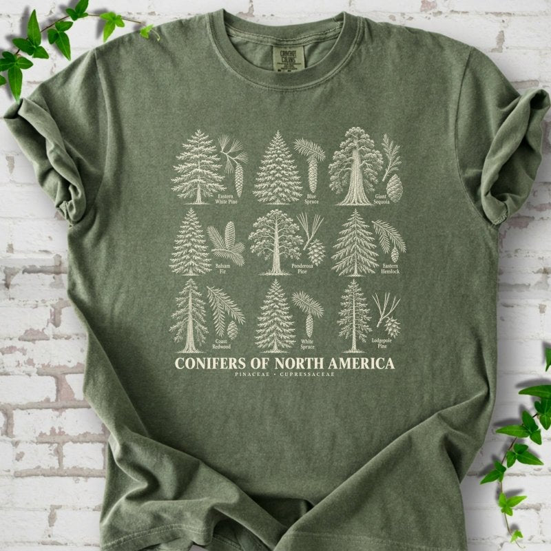 Conifers of North America T-Shirt