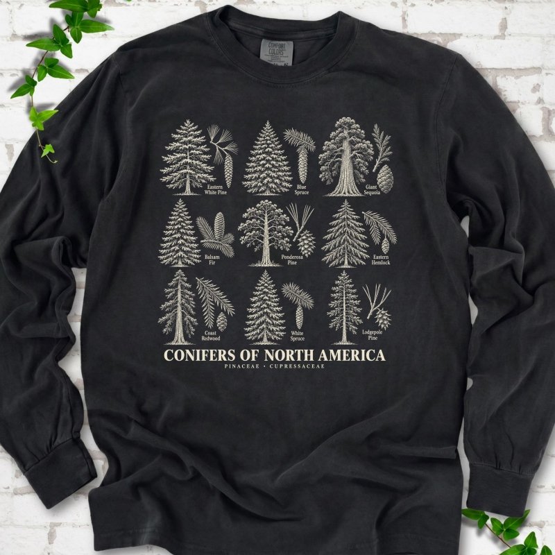 Conifers of North America LS T-Shirt