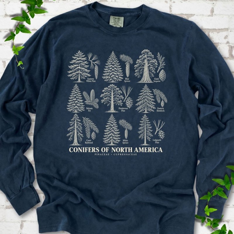 Conifers of North America LS T-Shirt