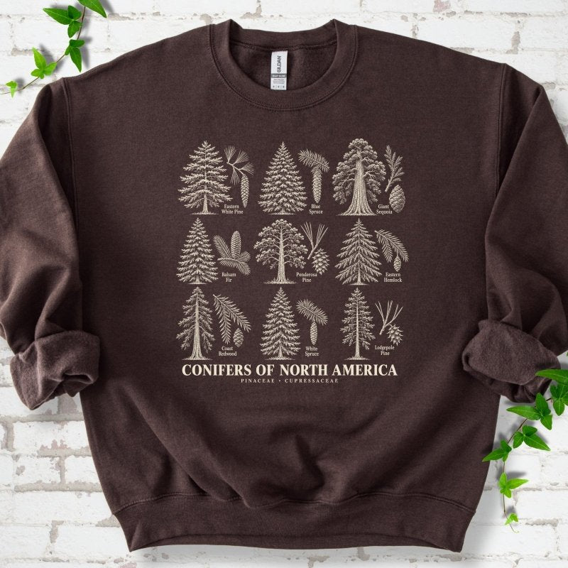 Conifers of North America Sweatshirt