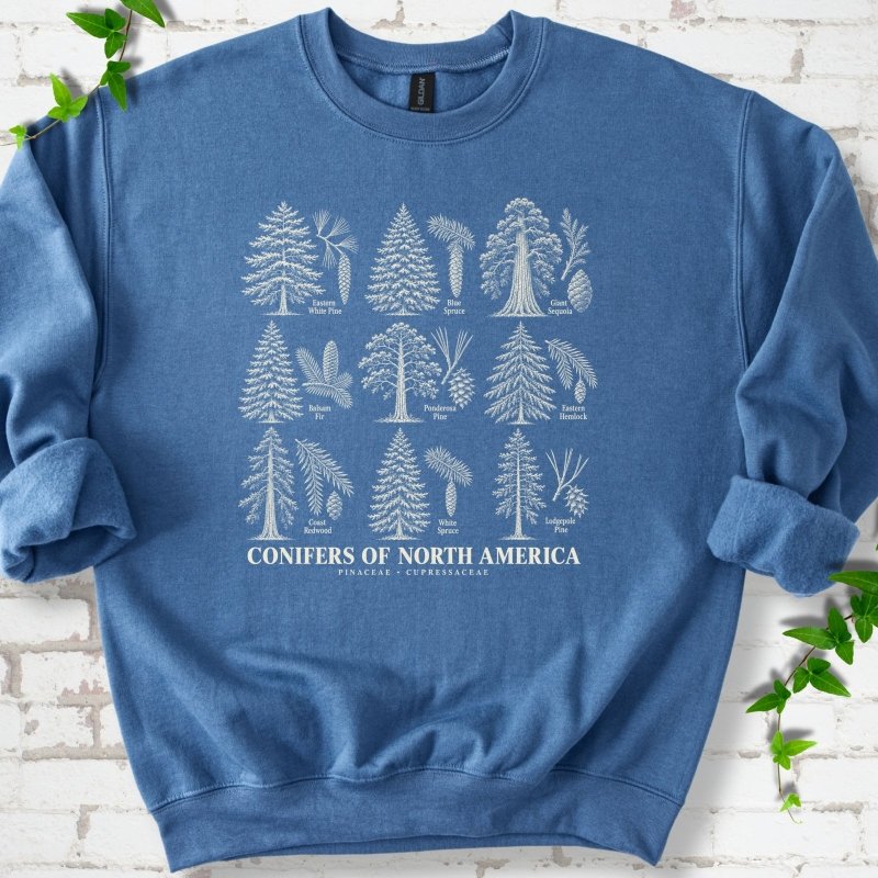 Conifers of North America Sweatshirt