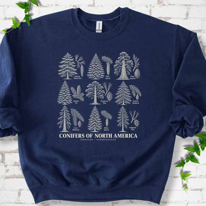 Conifers of North America Sweatshirt