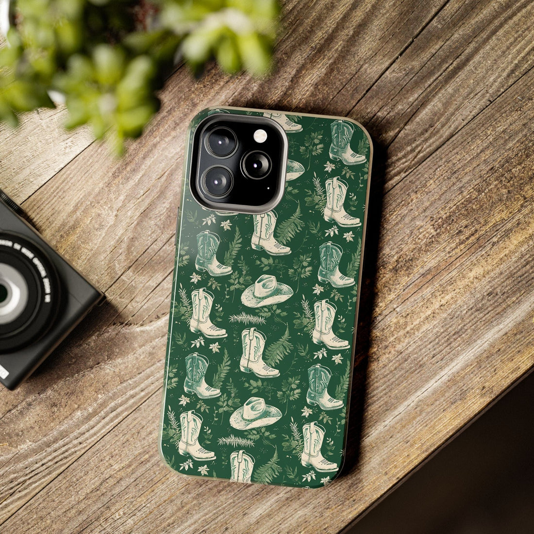 Green Boots Phone Case