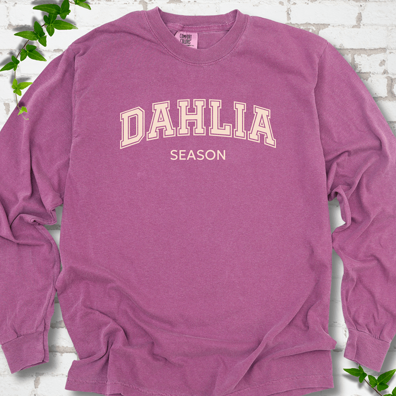 Dahlia Season Long Sleeves