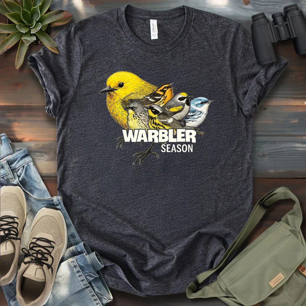 Warbler Season Coming T-shirt