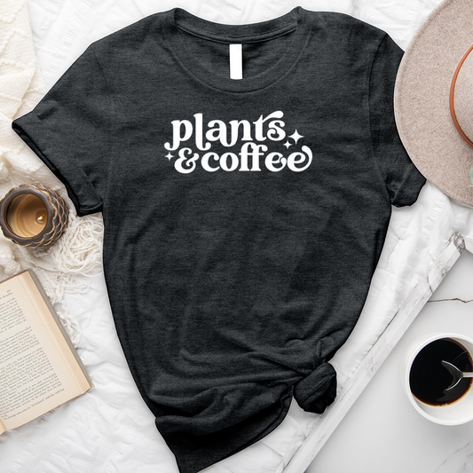 Plants And Coffee Unisex Tee