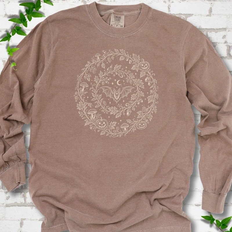 Enchanted Autumn Wreath LS T-Shirt