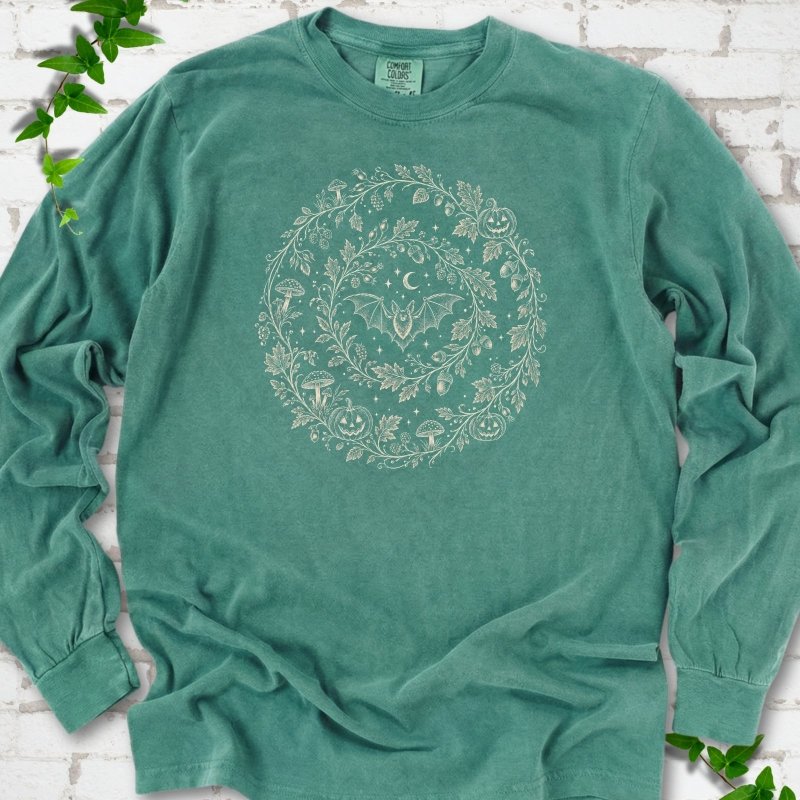 Enchanted Autumn Wreath LS T-Shirt