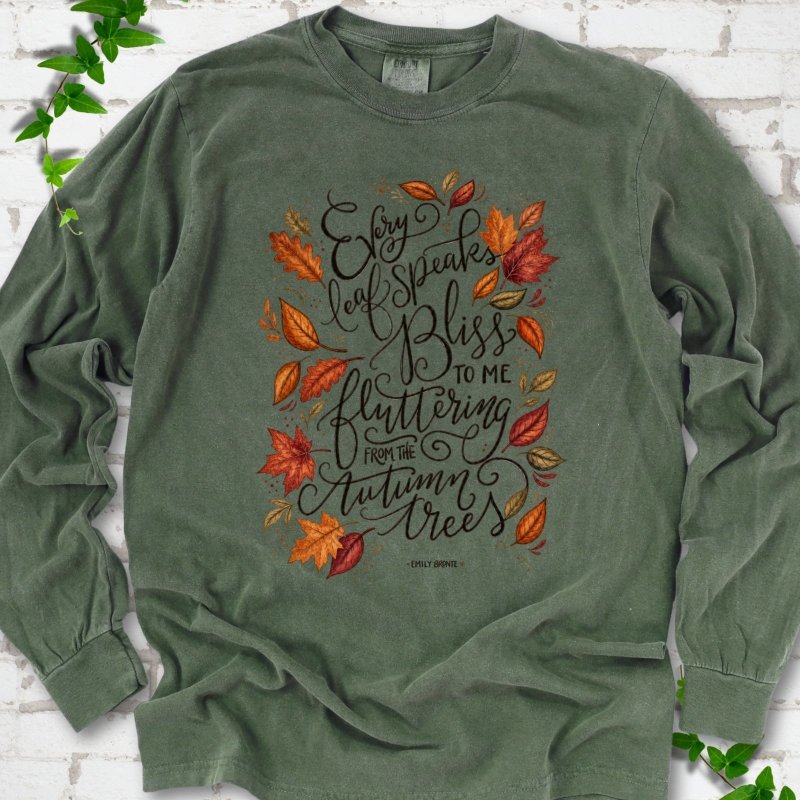 Every Leaf Speaks Bliss LS T-Shirt