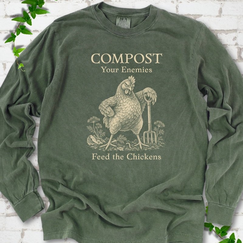 Feed The Chickens LS T-Shirt