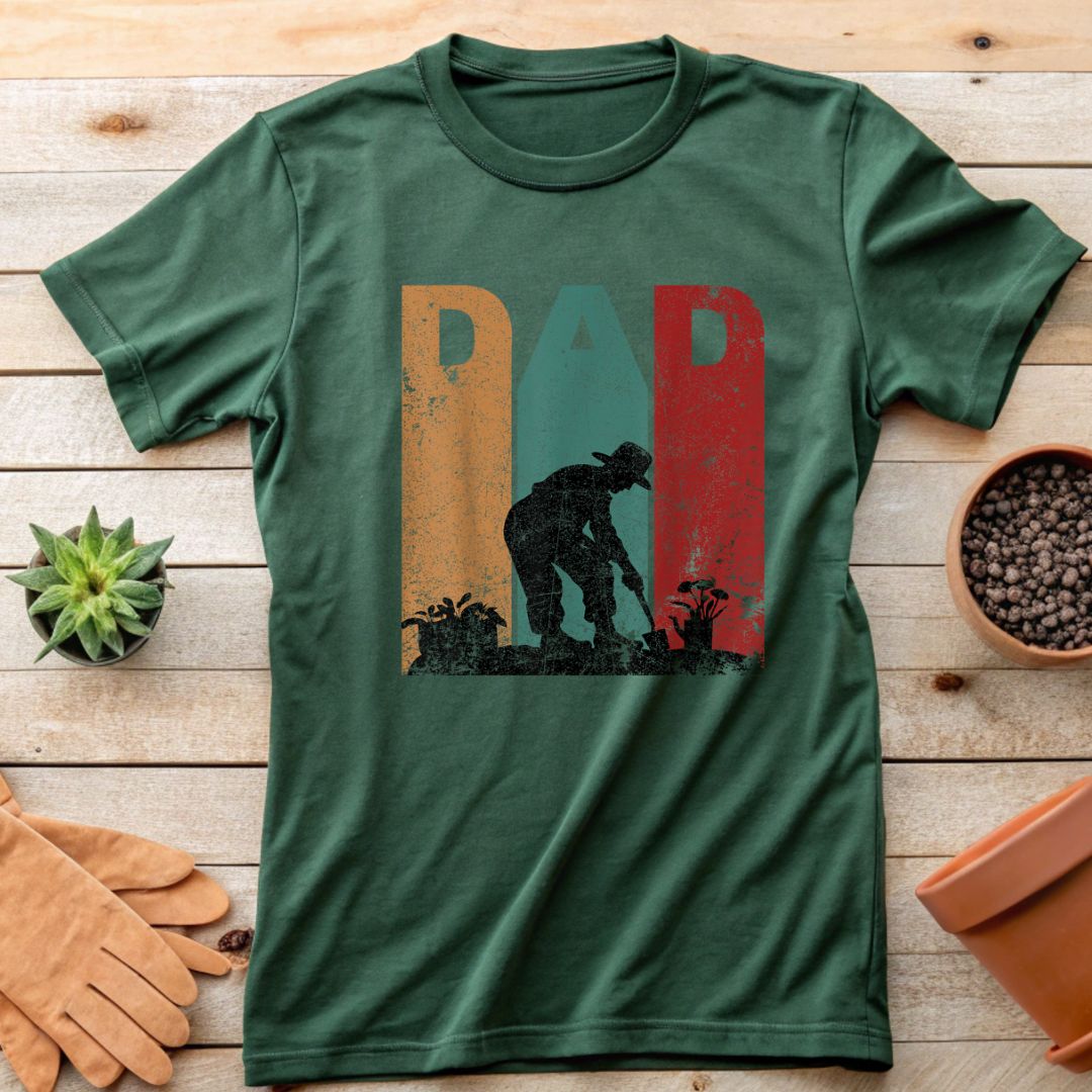 Vintage Gardening Dad- Unisex Premium T-shirt