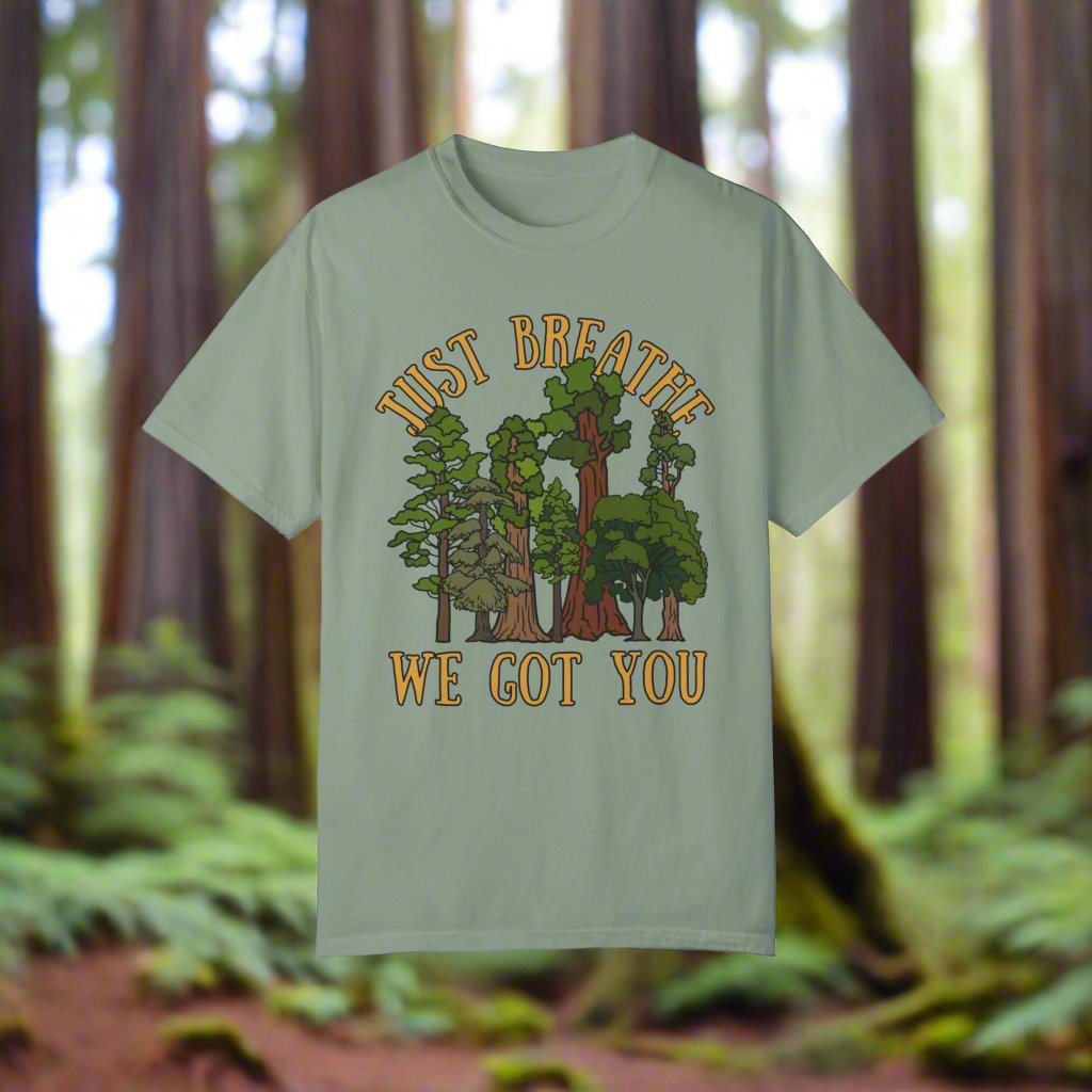 Just Breathe, We Got You Tree Shirt 5hteam