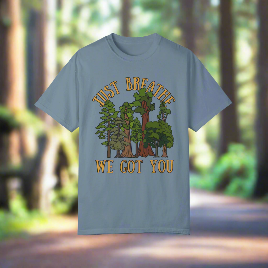 Just Breathe, We Got You Tree Shirt 5hteam