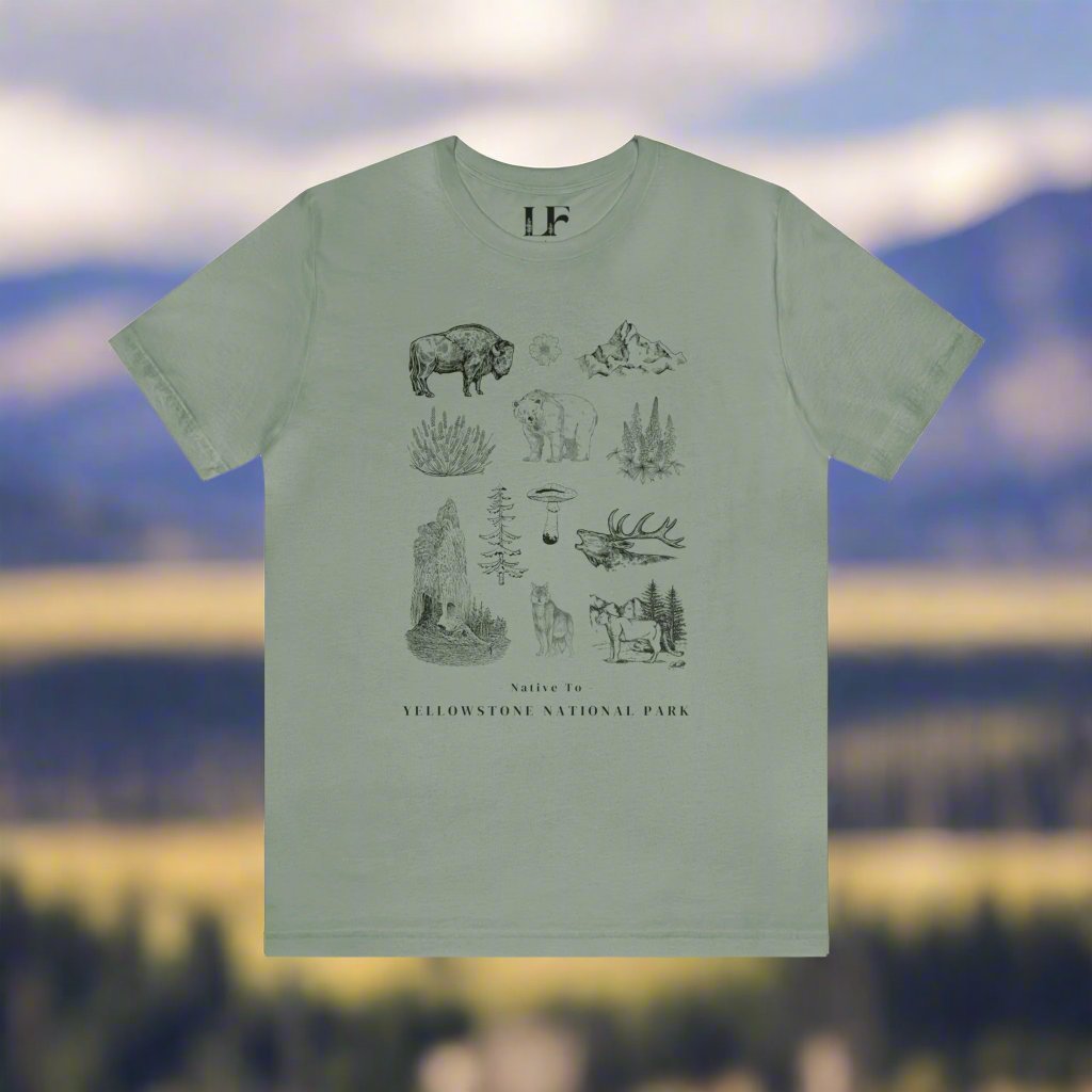 Native to Yellowstone National Park Shirt 5hteam