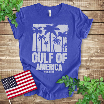 Gulf of America Palm Trees T-shirt