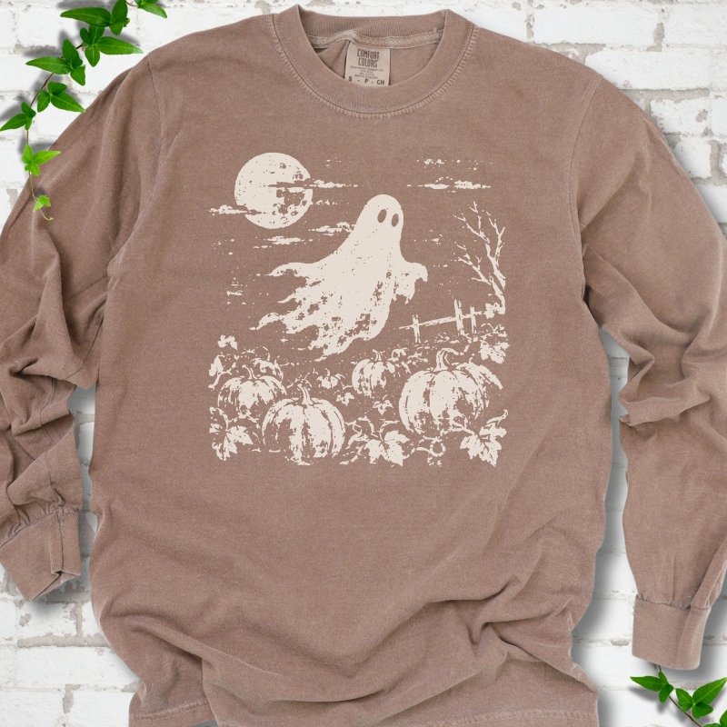 Haunted Pumpkin Patch LS T-Shirt