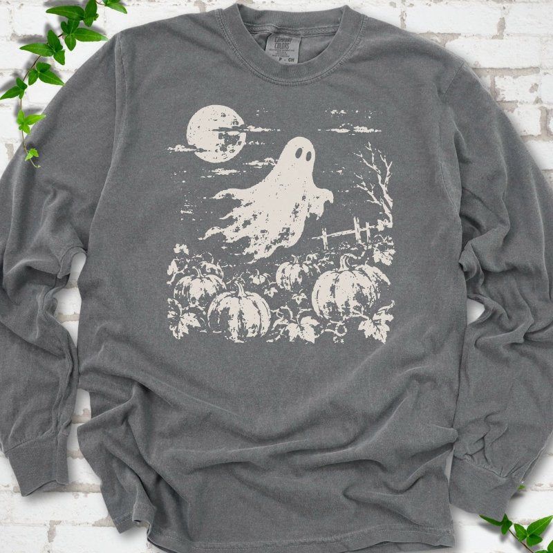 Haunted Pumpkin Patch LS T-Shirt