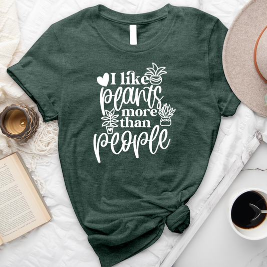 Plants More Than People Unisex Tee