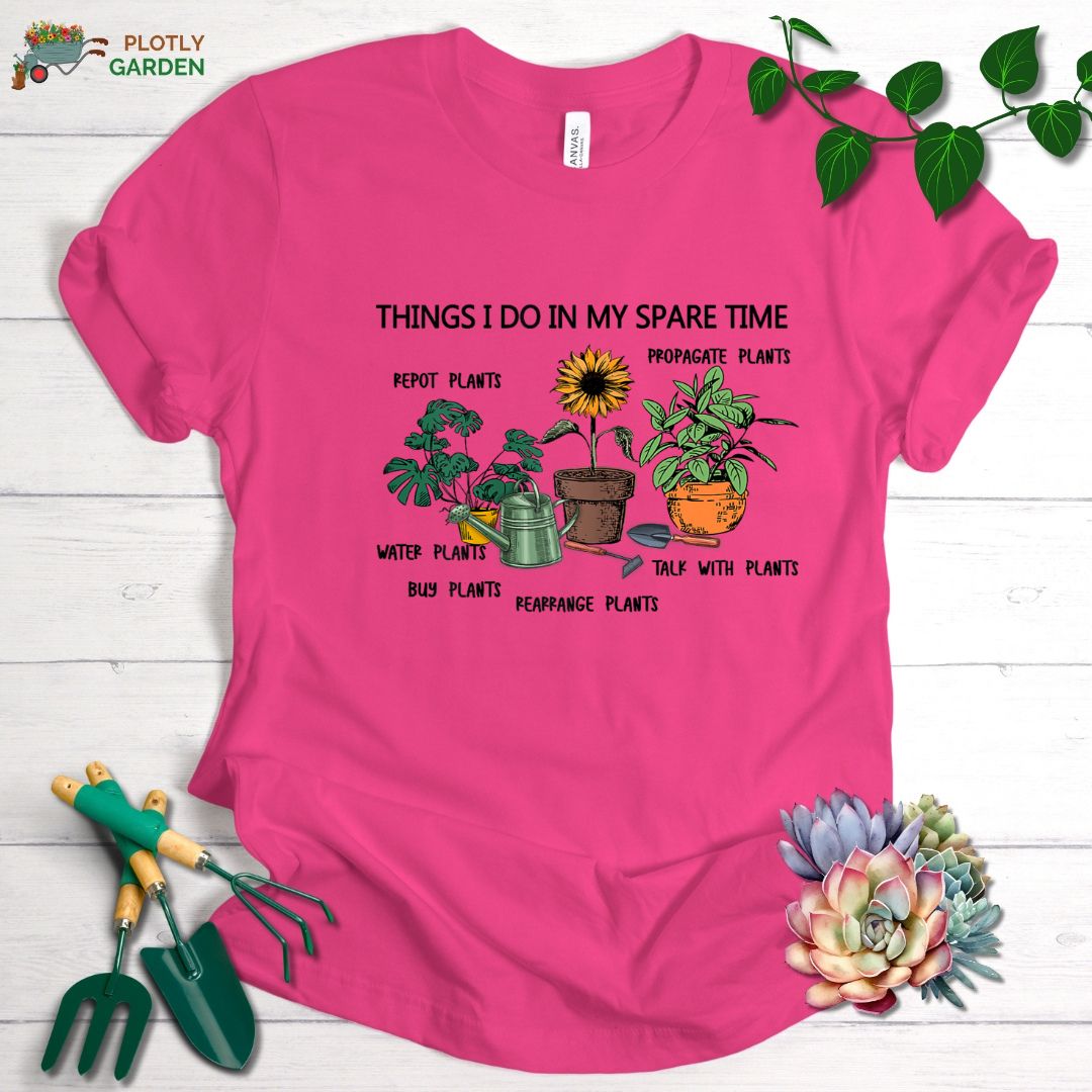 Things I Do In My Space Time Unisex Premium Tee